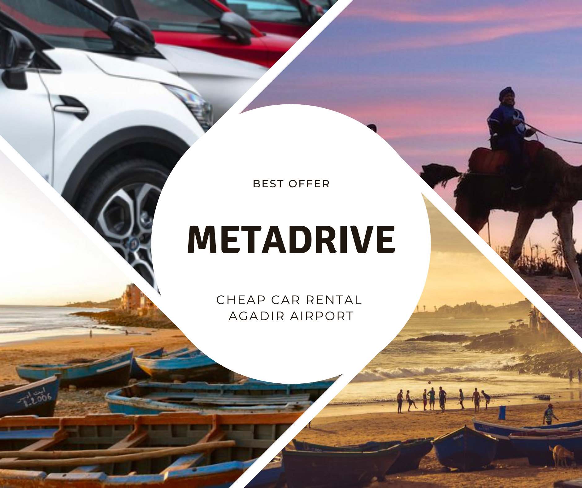 Cheap Car Rental Agadir Airport with MetaDrive