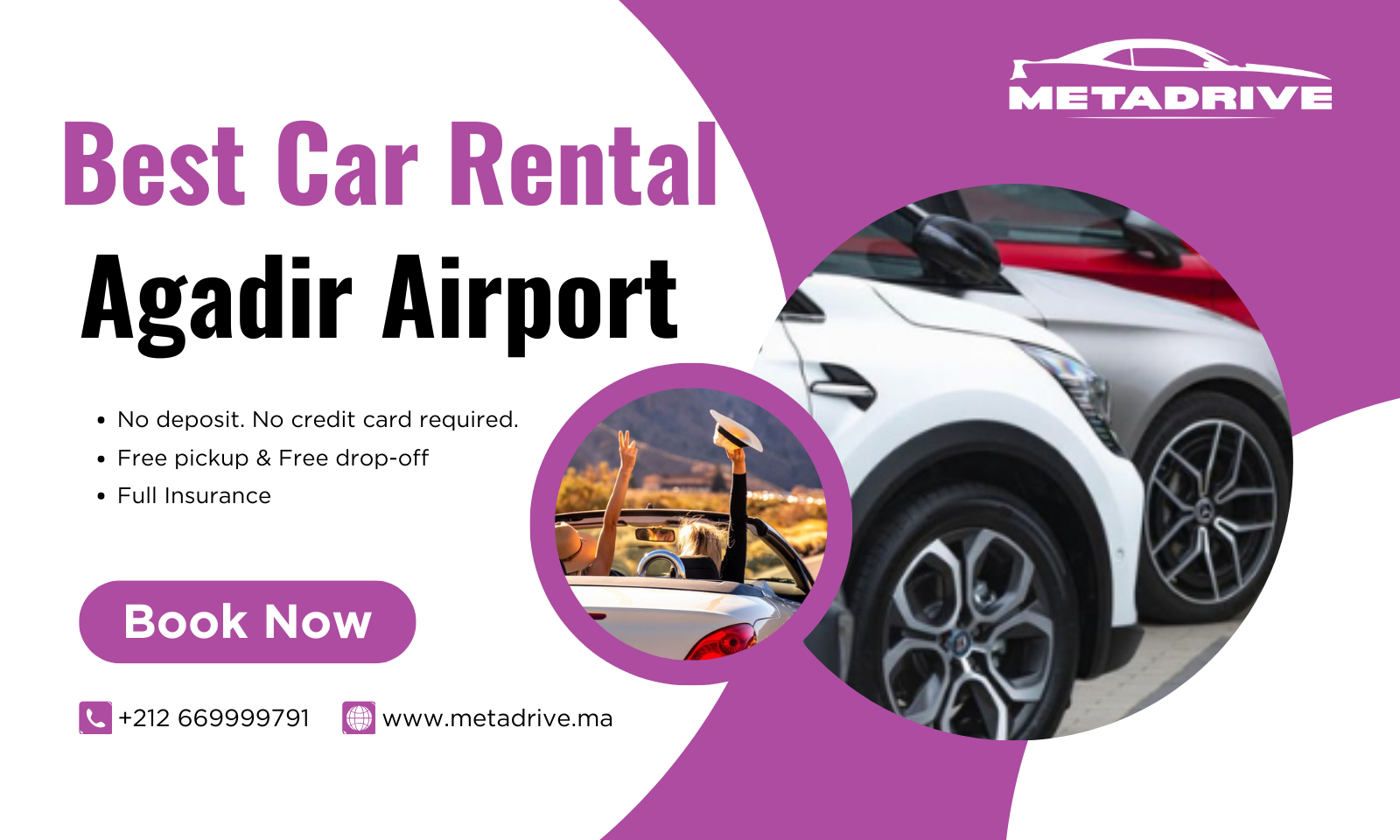 Contact MetaDrive Car Rental Agadir Airport